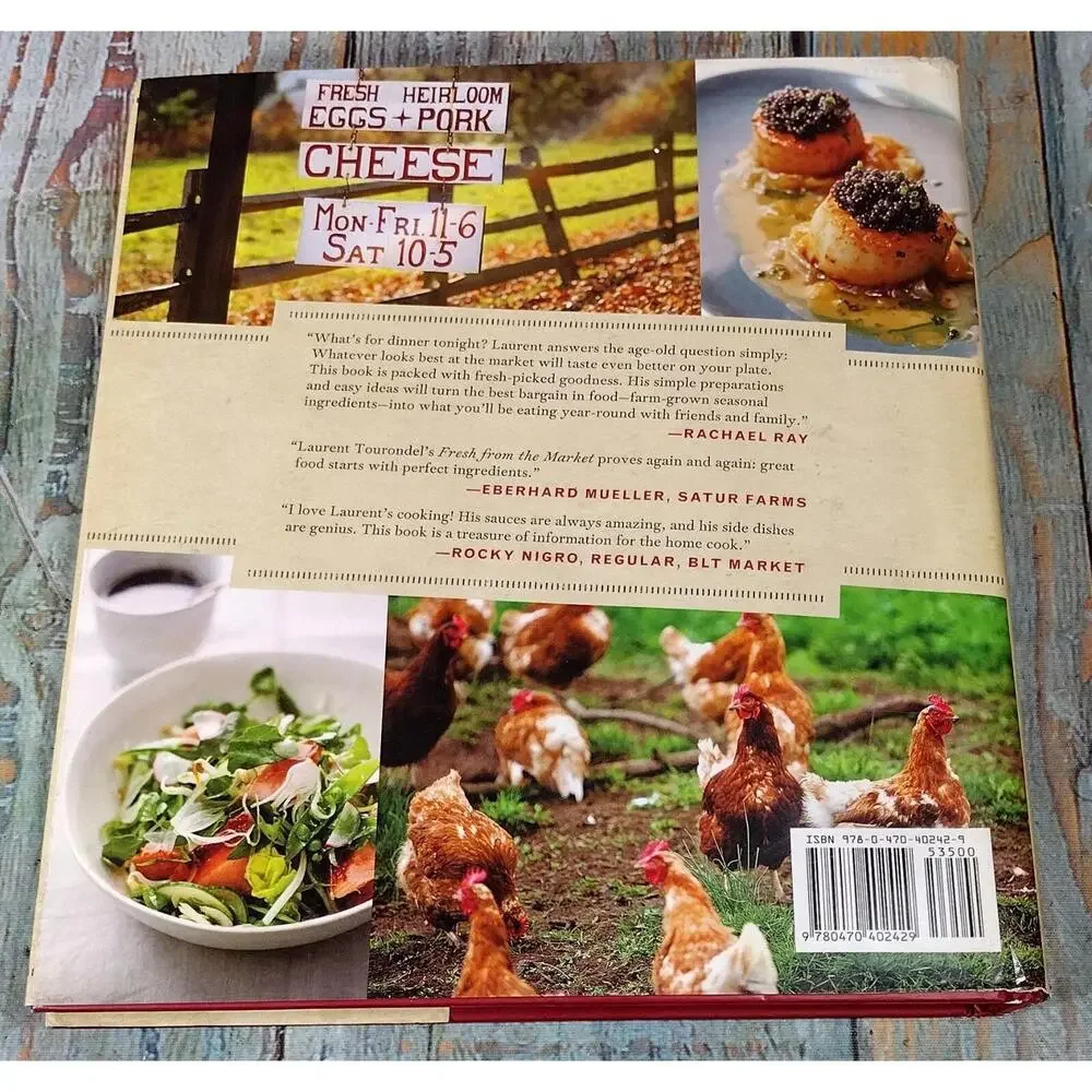 Fresh From the Market: Seasonal Cooking with Laurent Tourondel and Charlotte Mav